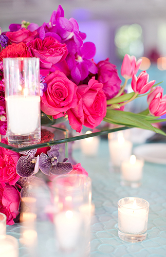 Modern & Vibrant Pink and Purple Wedding - Inspired by This