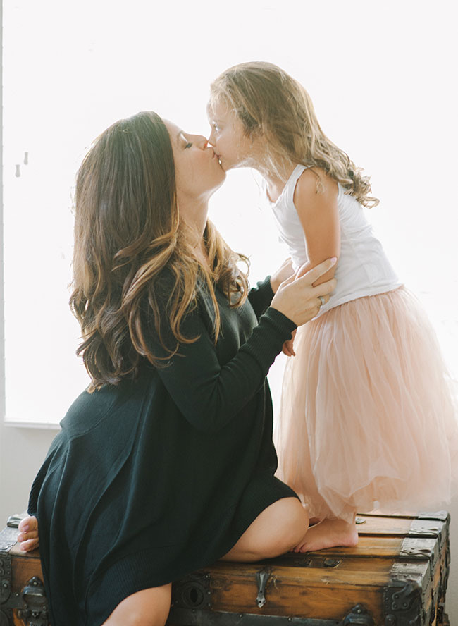 Intimate Mother Daughter Maternity Photos - Inspired by This