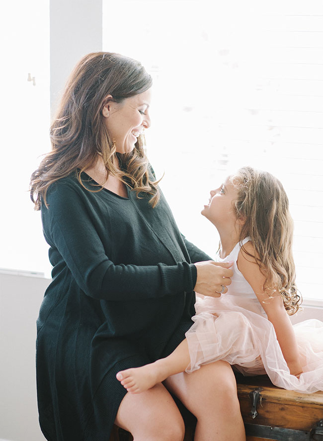 Intimate Mother Daughter Maternity Photos - Inspired by This