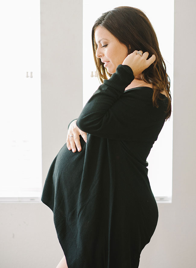 Intimate Mother Daughter Maternity Photos - Inspired by This