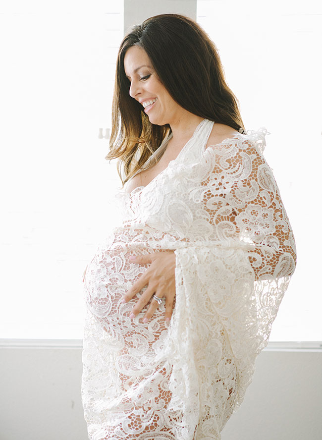 Intimate Mother Daughter Maternity Photos - Inspired by This