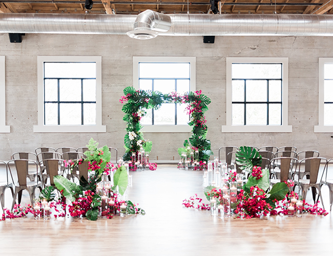 Modern Fuchsia Wedding Inspiration - Inspired by This