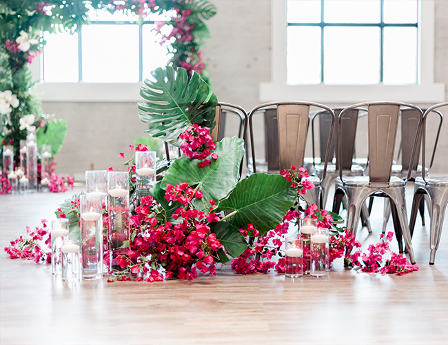 Modern Fuchsia Wedding Inspiration - Inspired by This