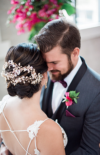 Modern Fuchsia Wedding Inspiration - Inspired by This