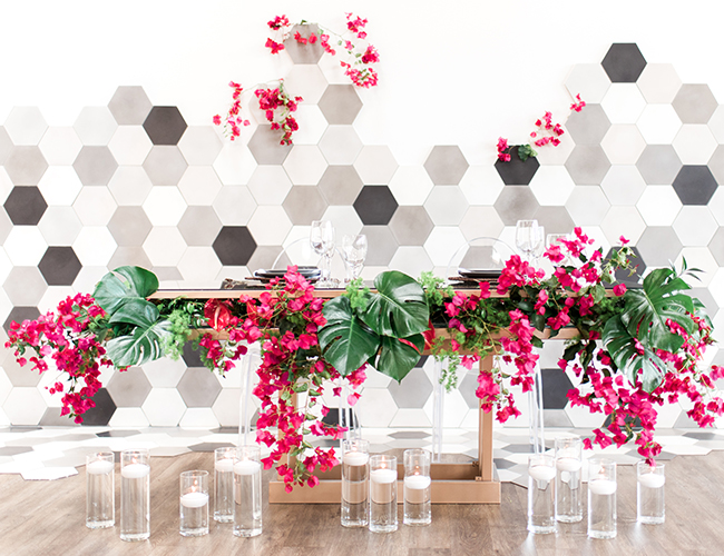 Modern Fuchsia Wedding Inspiration - Inspired by This