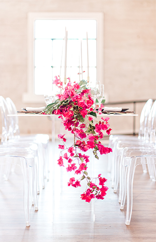 Modern Fuchsia Wedding Inspiration - Inspired by This