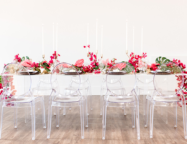 Modern Fuchsia Wedding Inspiration - Inspired by This