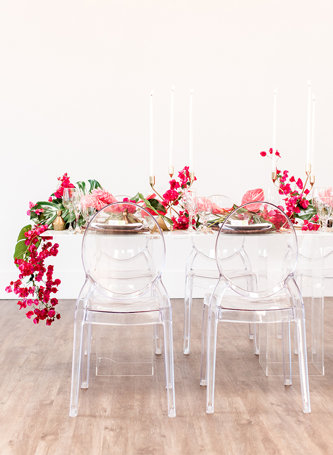 Modern Fuchsia Wedding Inspiration - Inspired by This