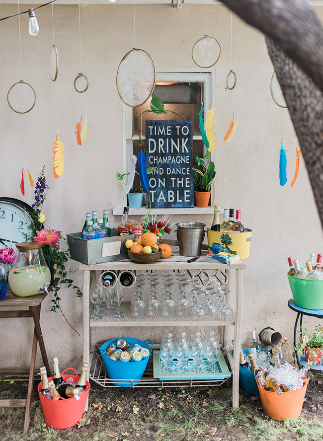 Colorful Backyard Baby Shower - Inspired by This