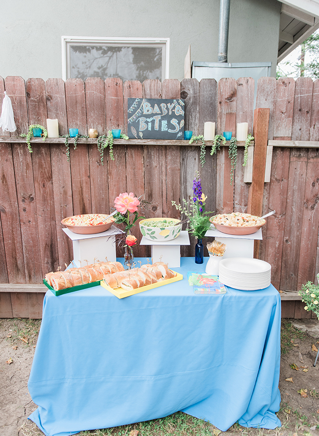 Colorful Backyard Baby Shower - Inspired by This