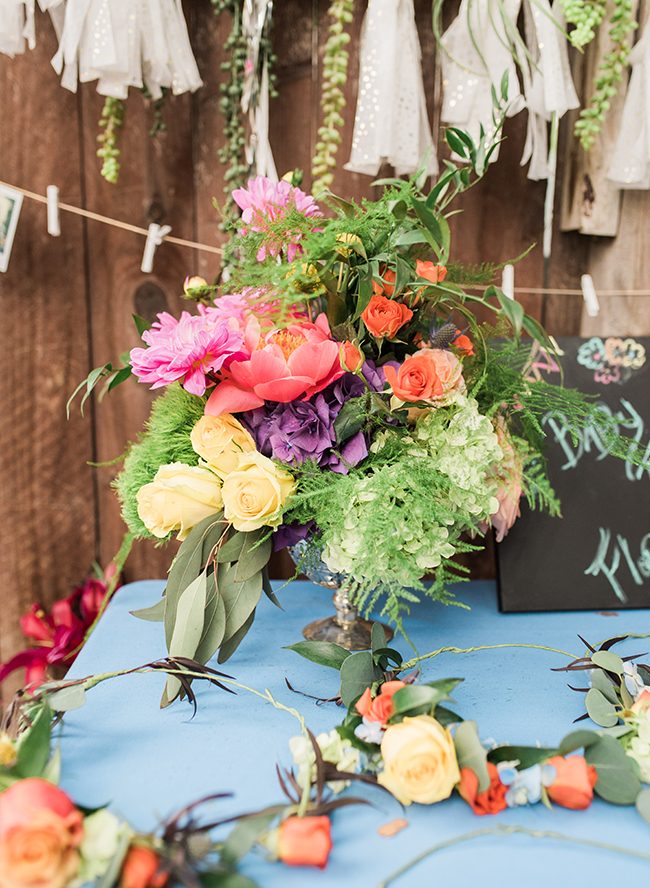 Colorful Backyard Baby Shower - Inspired by This