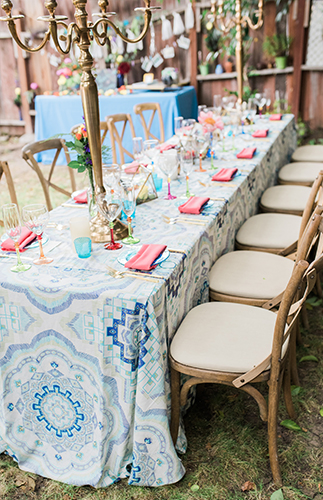 Colorful Backyard Baby Shower - Inspired by This