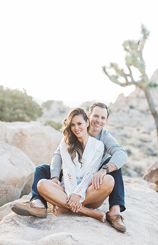 Brandi Milloy's Desert Engagement Session - Inspired by This