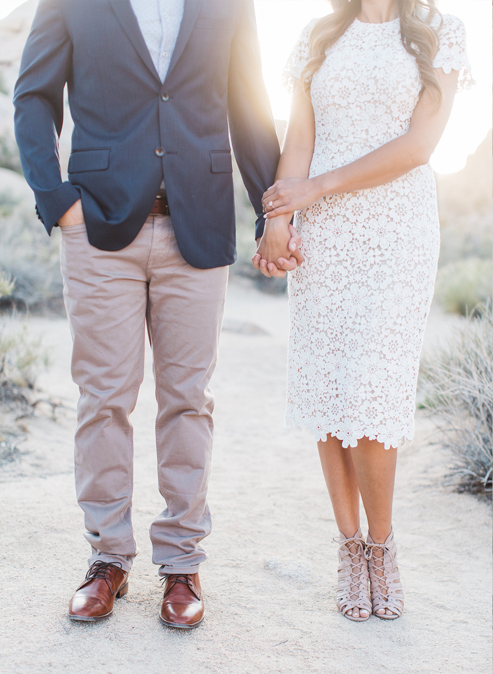 Brandi Milloy's Desert Engagement Session - Inspired by This