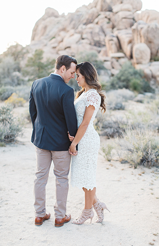 Brandi Milloy's Desert Engagement Session - Inspired by This