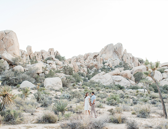 Brandi Milloy's Desert Engagement Session - Inspired by This