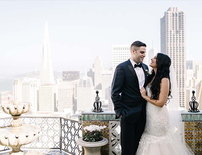 City Chic San Francisco Wedding - Inspired by This