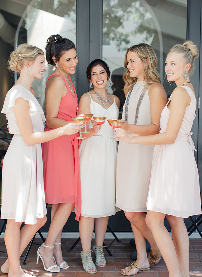 A Pretty Pink "Will You Be My Bridesmaid" Party - Inspired by This