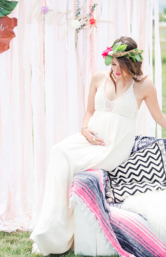 Bright Bohemian Outdoor Baby Shower - Inspired by This