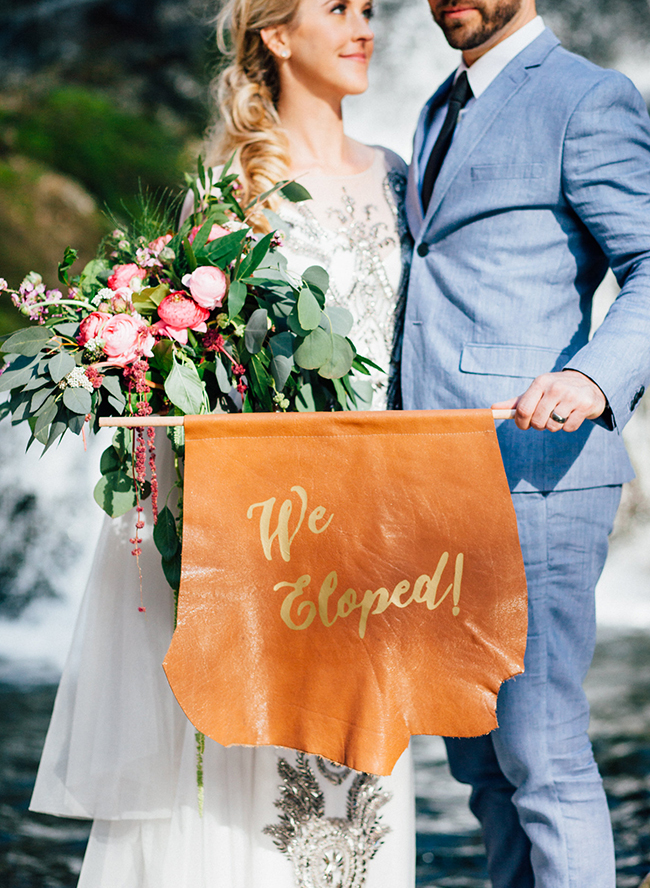 Woodsy Bohemian Elopement - Inspired by This