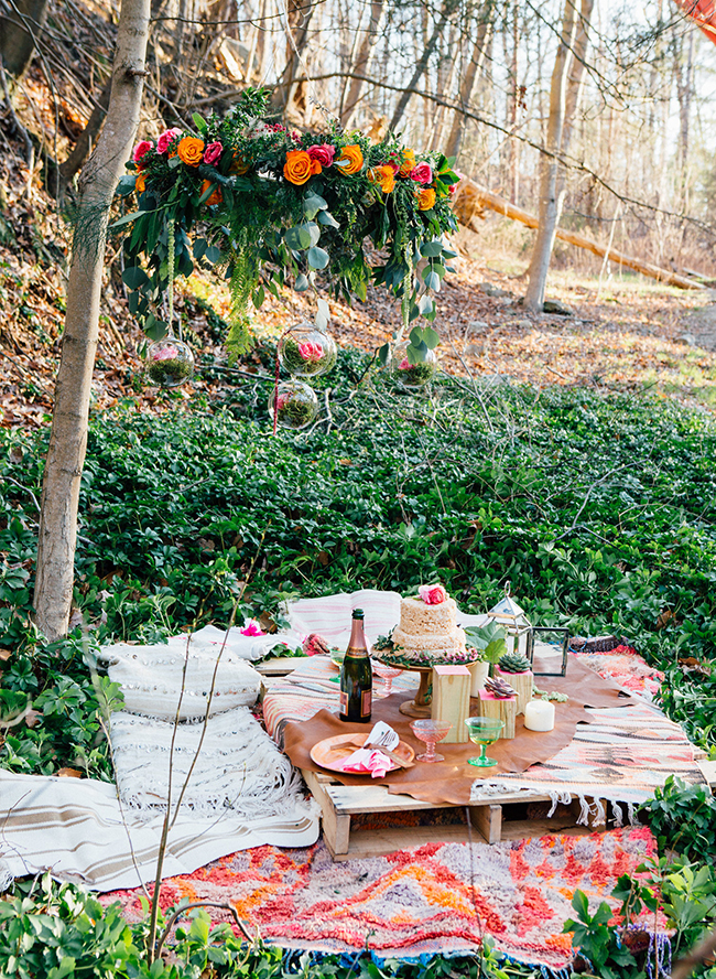 Woodsy Bohemian Elopement - Inspired by This