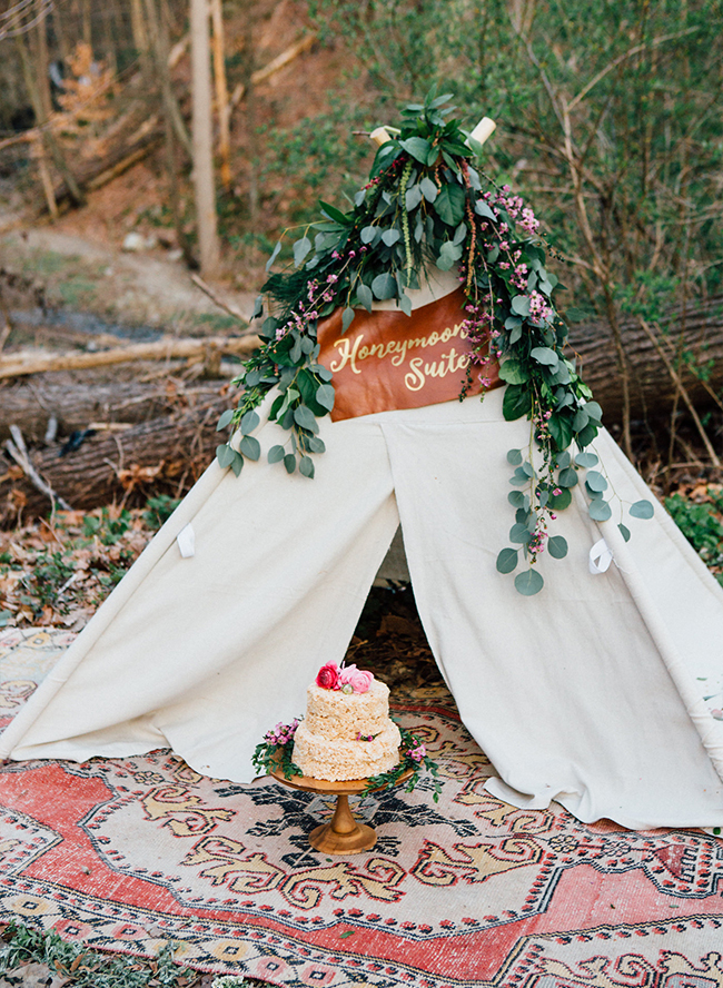 Woodsy Bohemian Elopement - Inspired by This