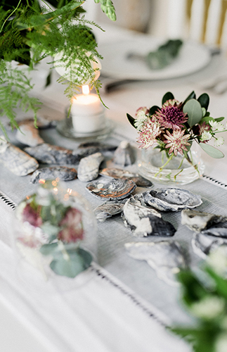 Silver & White Coastal Dinner Party - Inspired by This