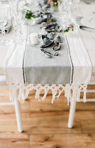 Silver & White Coastal Dinner Party - Inspired by This