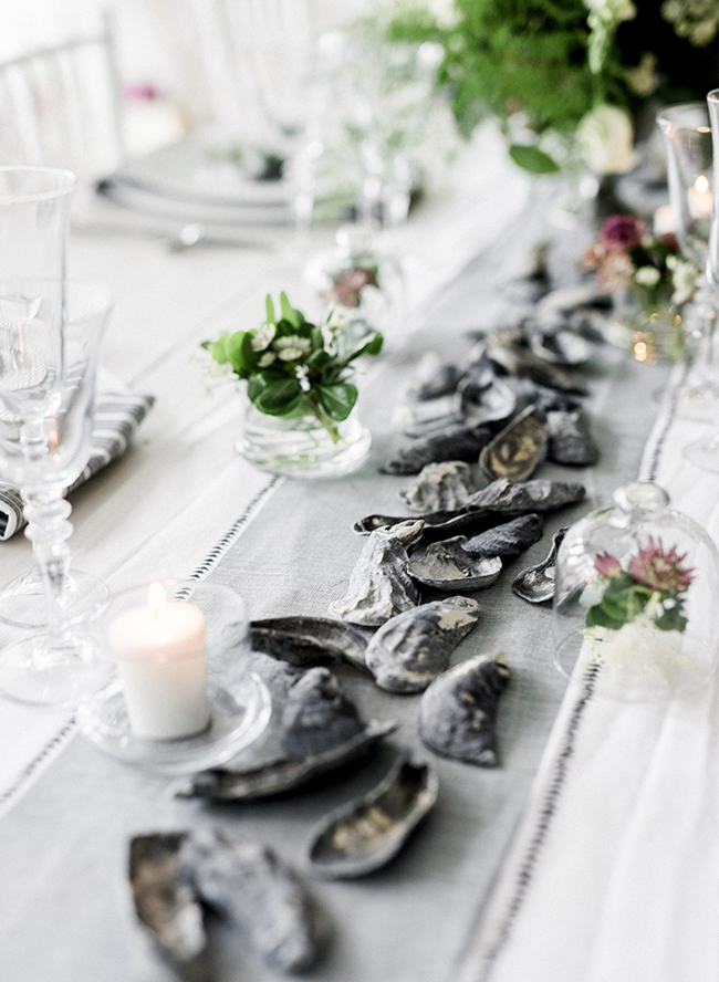 Silver & White Coastal Dinner Party - Inspired by This