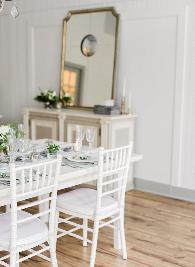 Silver & White Coastal Dinner Party - Inspired by This