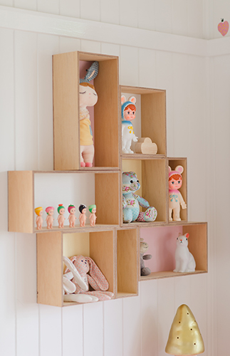 An Adorable Eclectic Bedroom for a Little Girl - Inspired by This