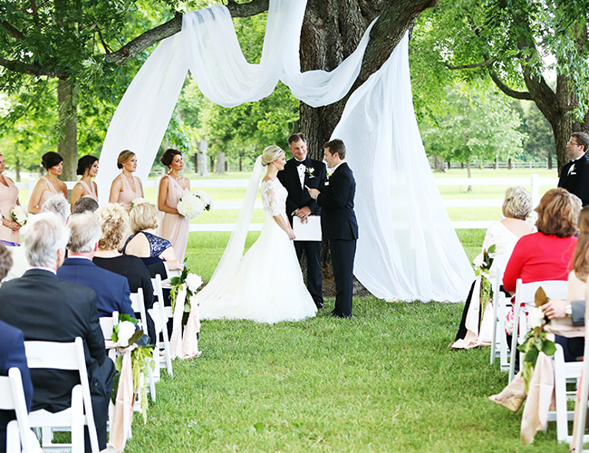 Tips for Making a Big Wedding Feel Intimate - Inspired by This