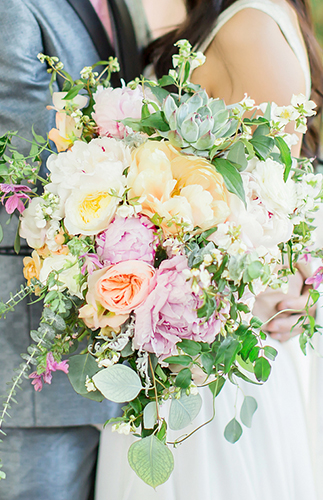 Peach & Mint Garden Wedding - Inspired by This