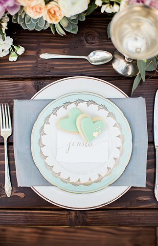 Peach & Mint Garden Wedding - Inspired by This