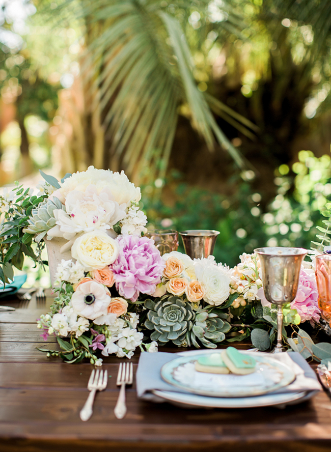 Peach & Mint Garden Wedding - Inspired by This