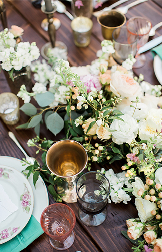 Peach & Mint Garden Wedding - Inspired by This