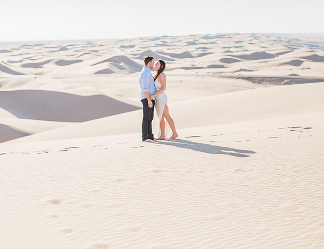 Sand Dune Engagement Photos - Inspired by This