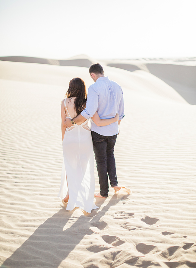 Sand Dune Engagement Photos - Inspired by This