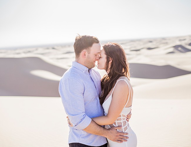 Sand Dune Engagement Photos - Inspired by This