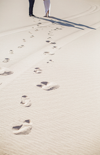 Sand Dune Engagement Photos - Inspired by This