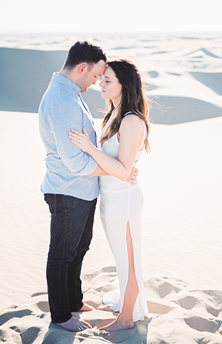 Sand Dune Engagement Photos - Inspired by This