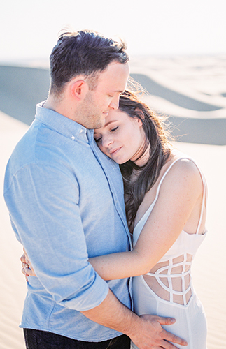 Sand Dune Engagement Photos - Inspired by This