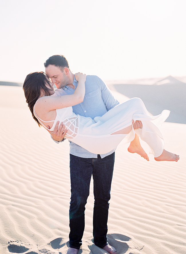 Sand Dune Engagement Photos - Inspired by This