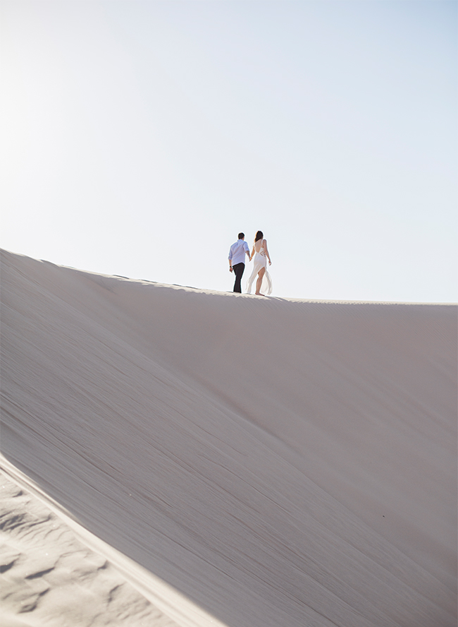 Sand Dune Engagement Photos - Inspired by This