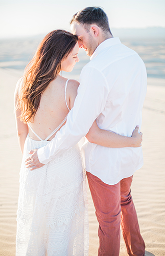 Sand Dune Engagement Photos - Inspired by This