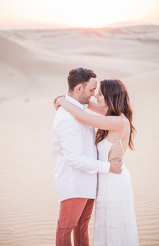 Sand Dune Engagement Photos - Inspired by This