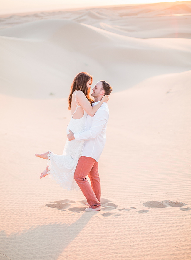 Sand Dune Engagement Photos - Inspired by This