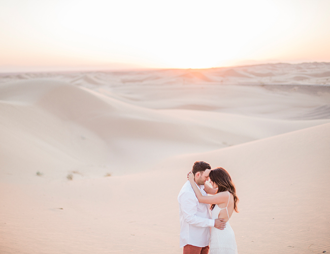 Sand Dune Engagement Photos - Inspired by This