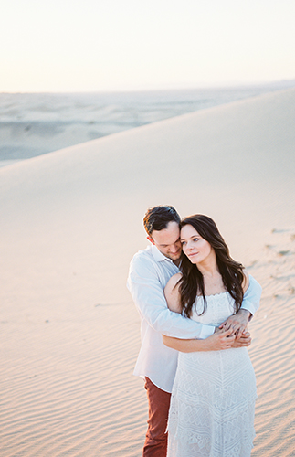 Sand Dune Engagement Photos - Inspired by This