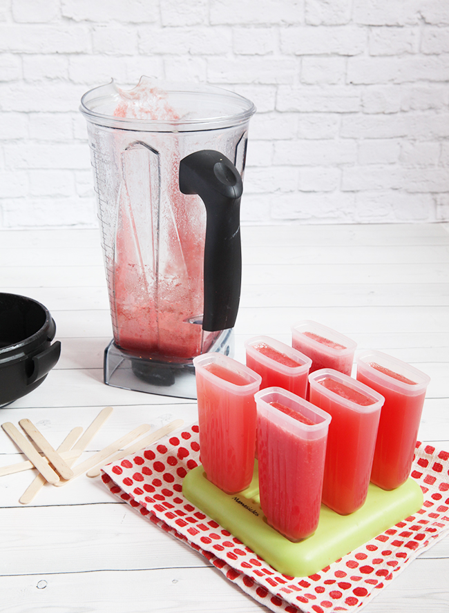 Watermelon Lime Popsicle Recipe - Inspired by This